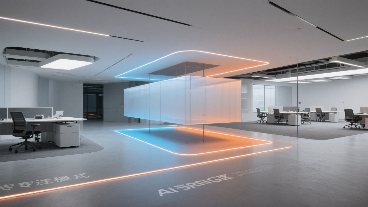 AI + 办公设计：让空间适配每一种工作模式