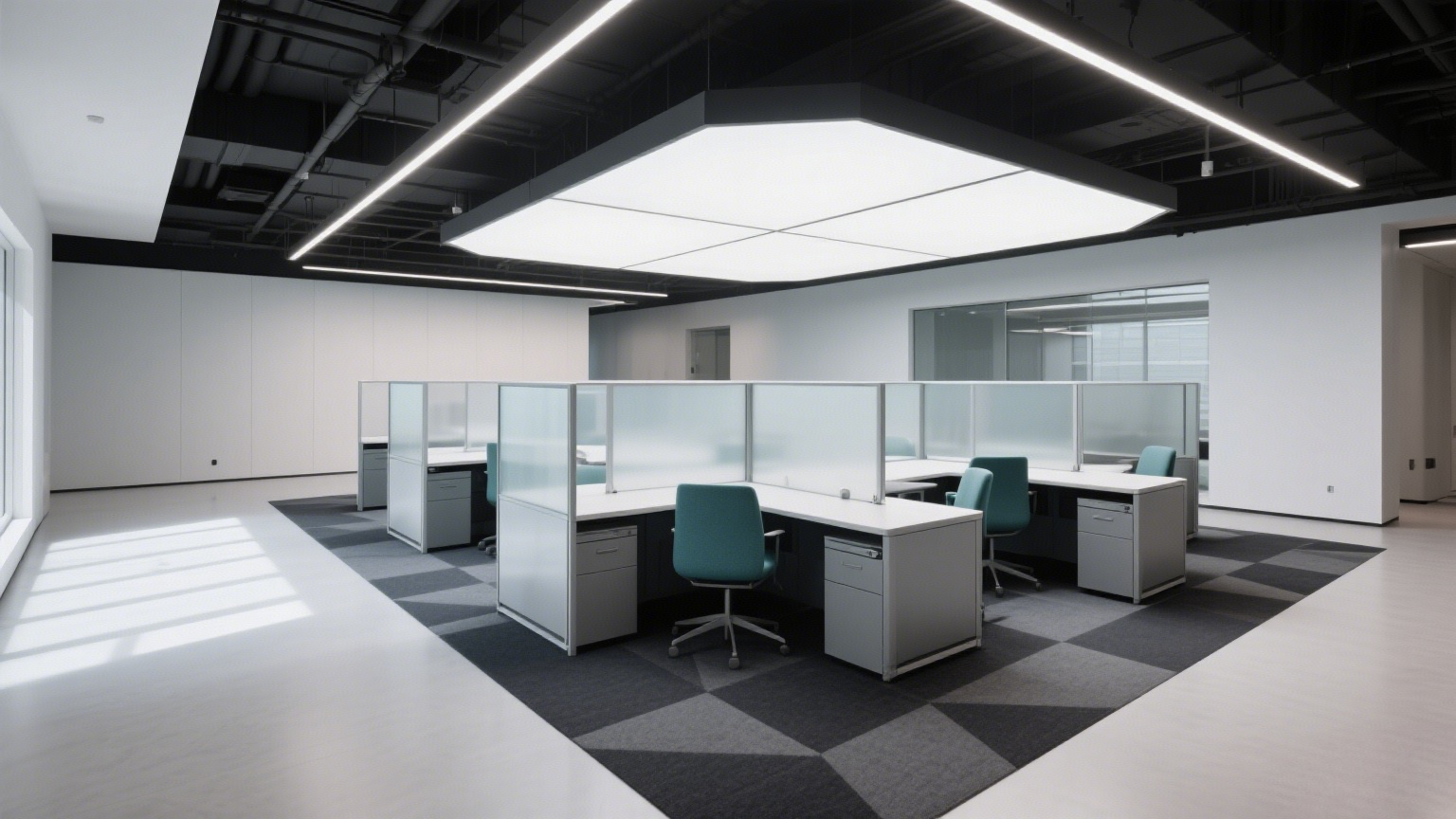 聚焦效率：新版办公室布局与功能优化方案