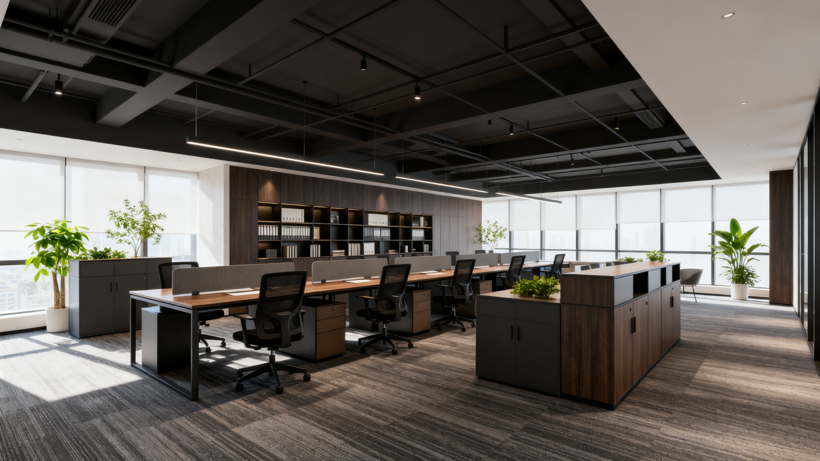 用专业设计重塑办公空间，让效率与格调并存