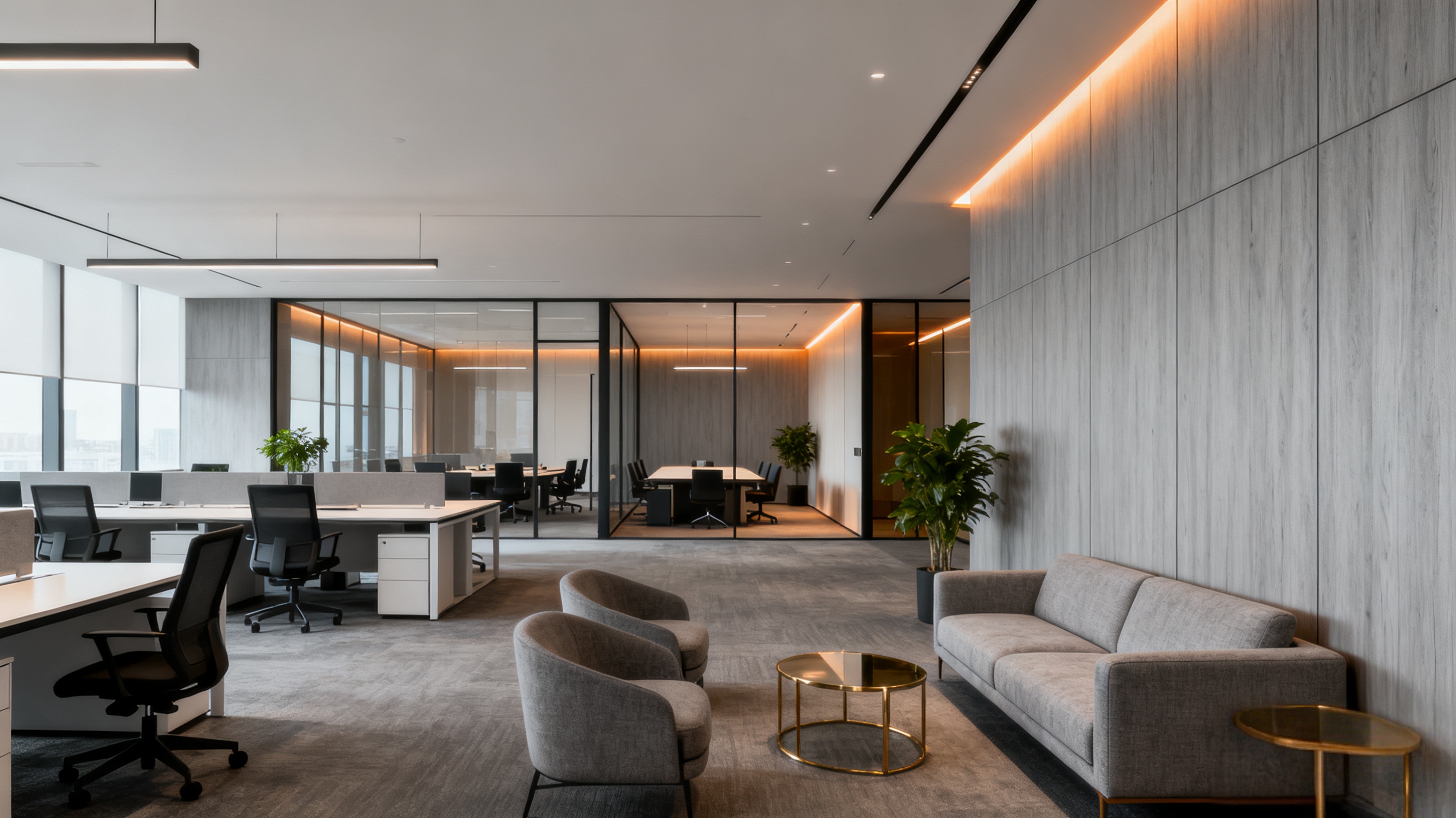 同样的预算，我们能让你的办公室“看起来”贵一倍